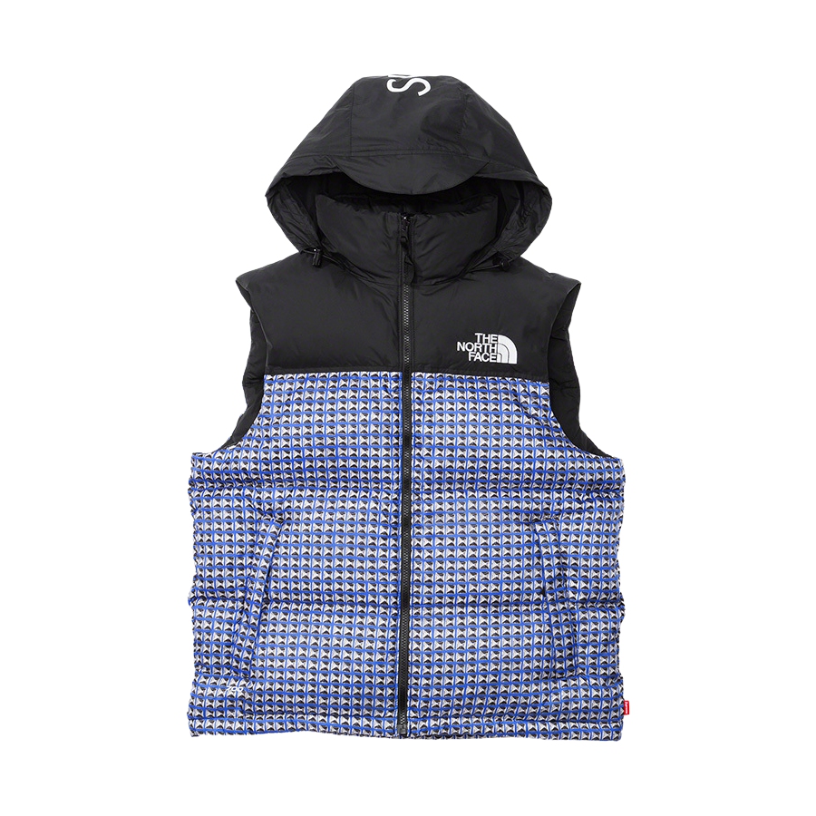 Details on Supreme The North Face Studded Nuptse Vest  from spring summer
                                                    2021 (Price is $248)