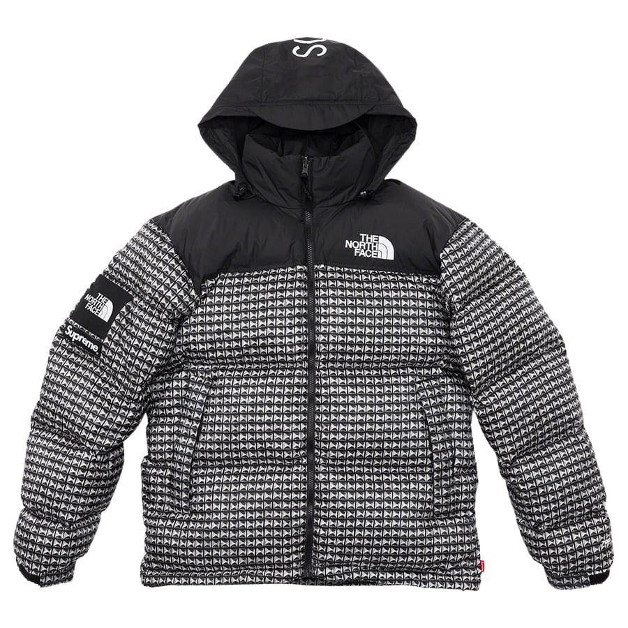 Details on Supreme The North Face Studded Nuptse Jacket  from spring summer
                                                    2021 (Price is $398)