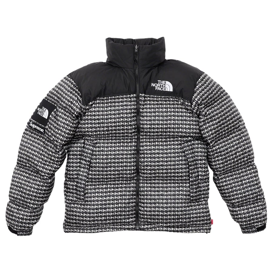 Details on Supreme The North Face Studded Nuptse Jacket  from spring summer
                                                    2021 (Price is $398)