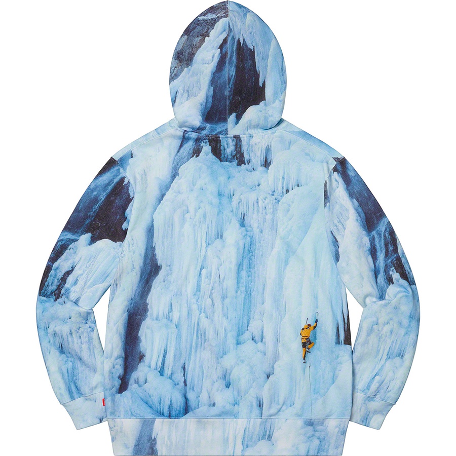 Details on Supreme The North Face Ice Climb Hooded Sweatshirt Multicolor from spring summer
                                                    2021 (Price is $158)