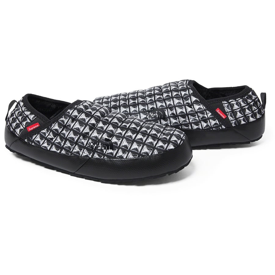 Details on Supreme The North Face Studded Traction Mule Black from spring summer
                                                    2021 (Price is $98)