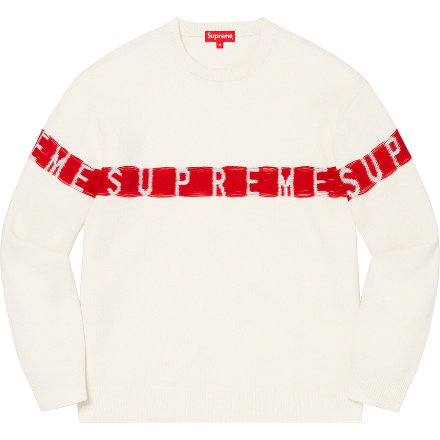 Details on Inside Out Logo Sweater White from spring summer
                                                    2021 (Price is $148)