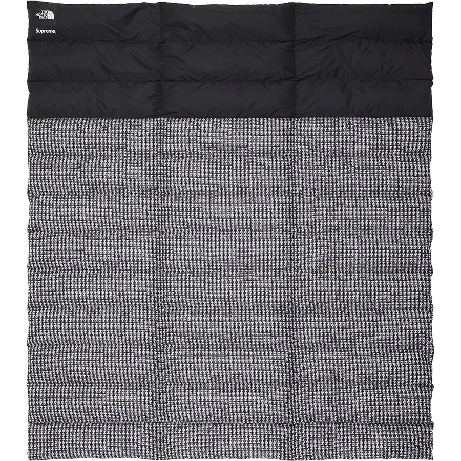 Details on Supreme The North Face Studded Nuptse Blanket Black from spring summer
                                                    2021 (Price is $298)