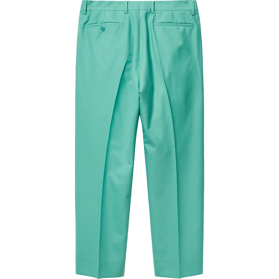 Supreme Pleated Trouser (SS21) - Dusty Mint - $168