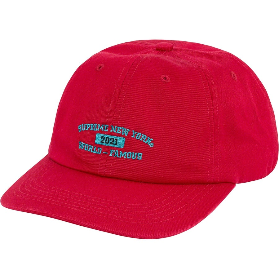 Details on World Famous 6-Panel Red from spring summer 2021 (Price is $48)