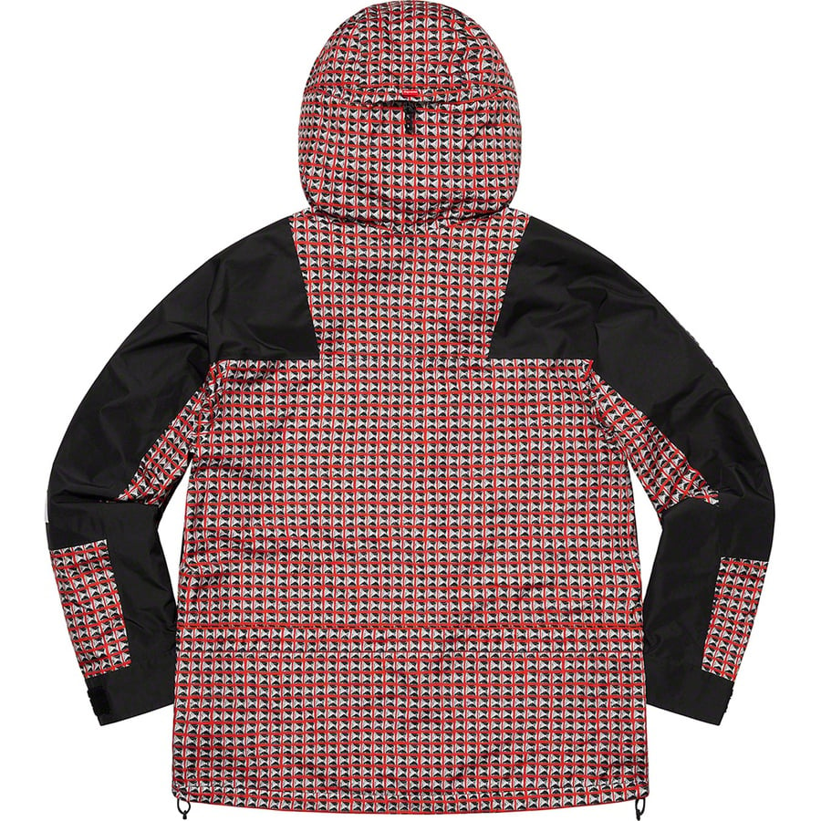 Details on Supreme The North Face Studded Mountain Light Jacket Red from spring summer
                                                    2021 (Price is $388)