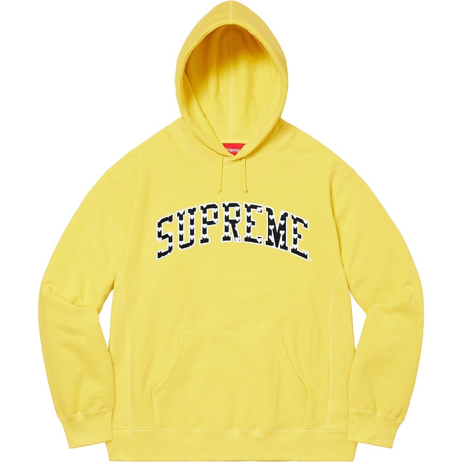 Details on Hearts Arc Hooded Sweatshirt Light Lemon from spring summer
                                                    2021 (Price is $168)
