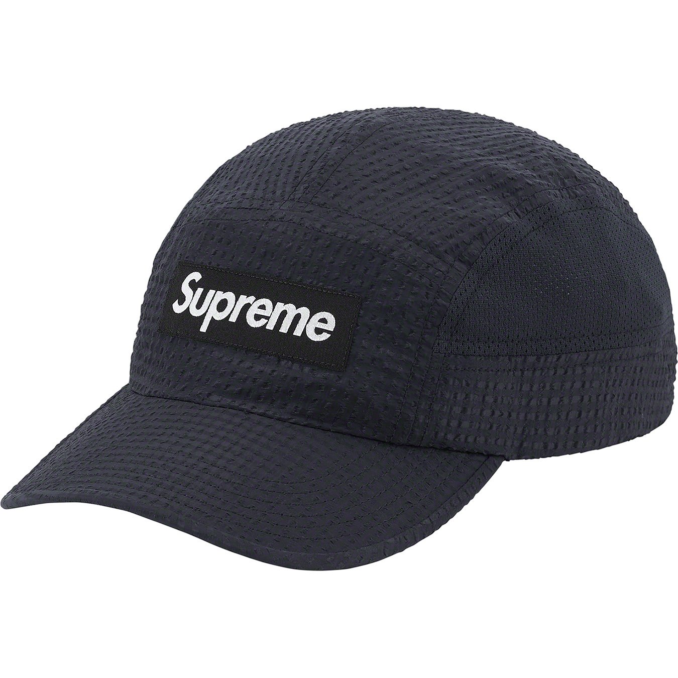 Mesh Seersucker Camp Cap - spring summer 2021 - Supreme