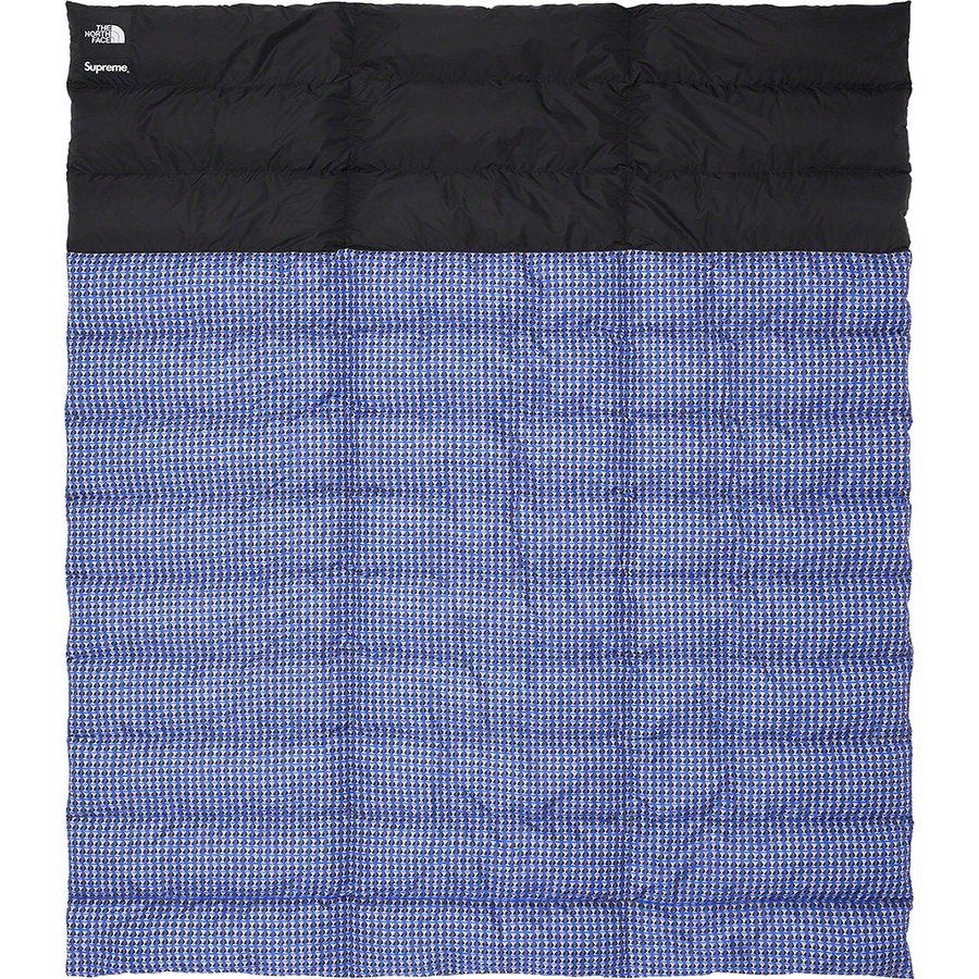 Details on Supreme The North Face Studded Nuptse Blanket Royal from spring summer
                                                    2021 (Price is $298)