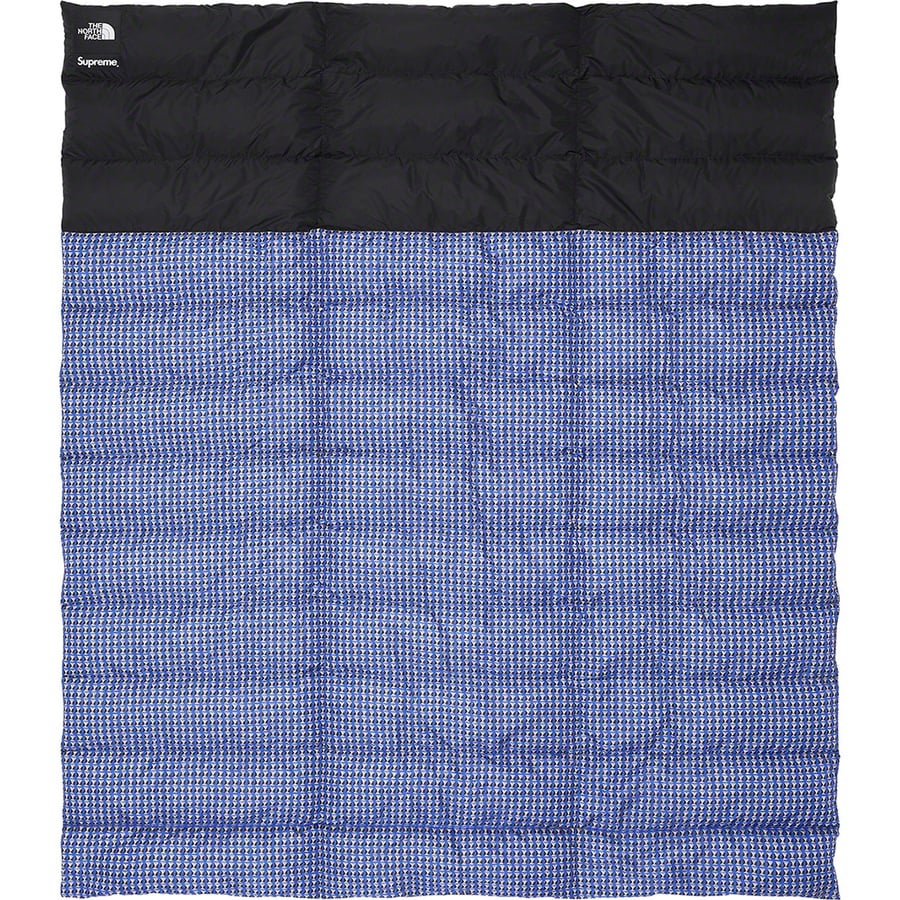 Details on Supreme The North Face Studded Nuptse Blanket Royal from spring summer
                                                    2021 (Price is $298)