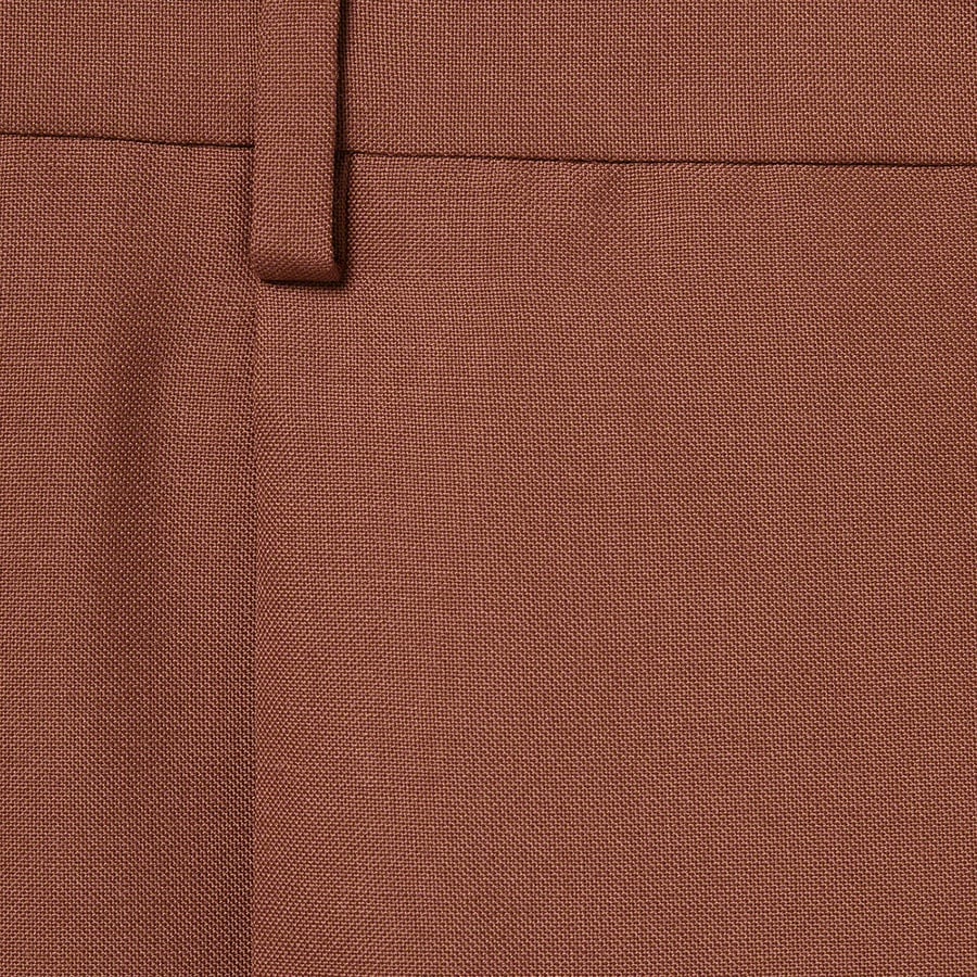 Details on Pleated Trouser Brown from spring summer
                                                    2021 (Price is $168)