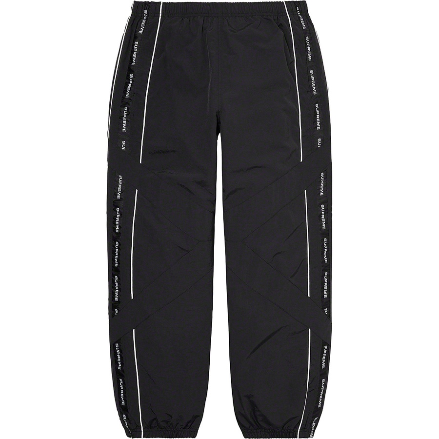 Details on Cross Paneled Track Pant Black from spring summer
                                                    2021 (Price is $138)