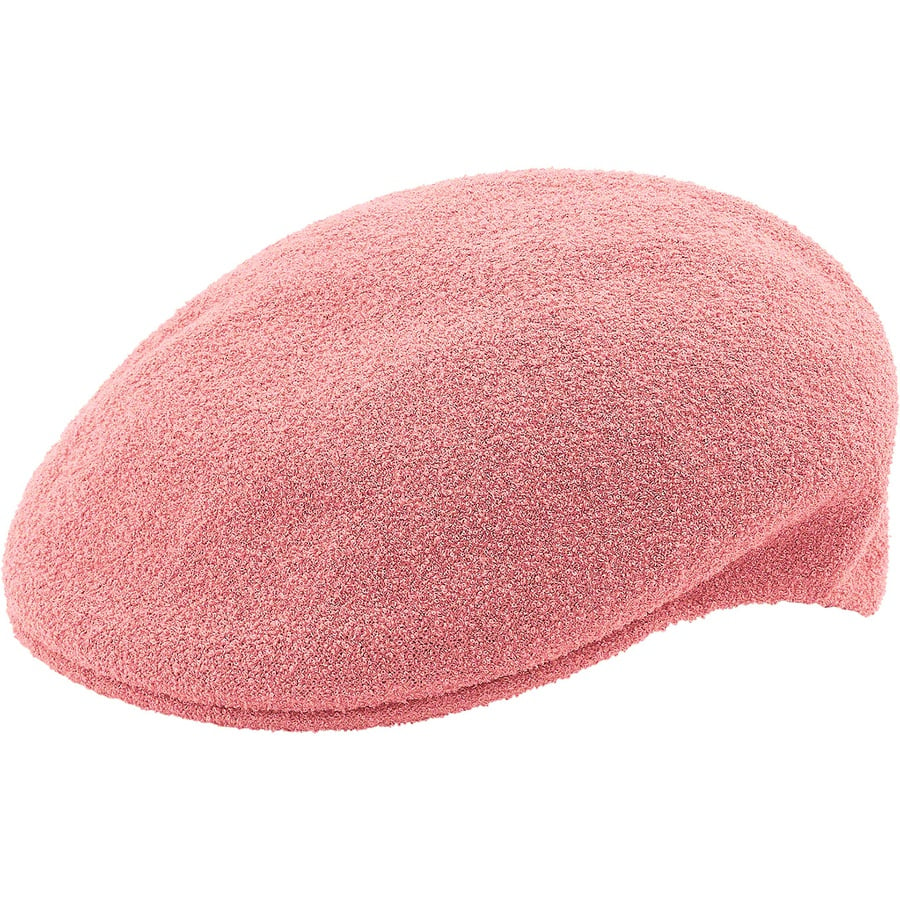 Details on Supreme Kangol Bermuda 504 Hat Pink from spring summer
                                                    2021 (Price is $68)