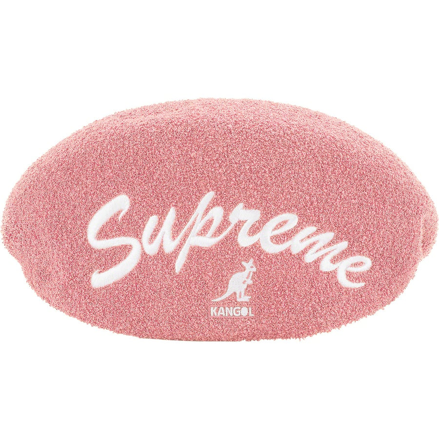 Details on Supreme Kangol Bermuda 504 Hat Pink from spring summer
                                                    2021 (Price is $68)