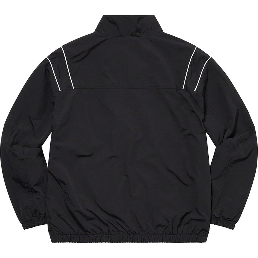 Details on Cross Paneled Track Jacket Black from spring summer
                                                    2021 (Price is $168)