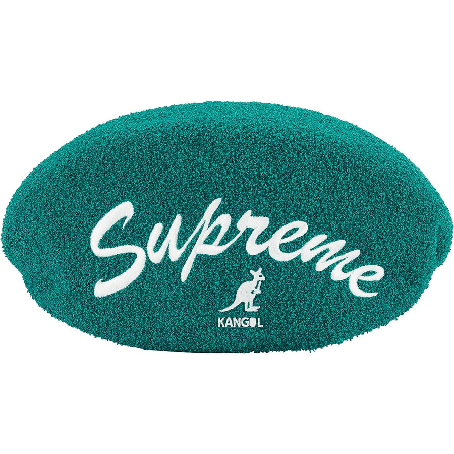 Details on Supreme Kangol Bermuda 504 Hat Teal from spring summer
                                                    2021 (Price is $68)