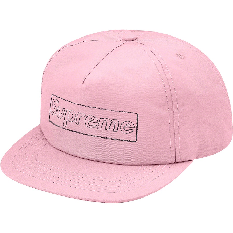 Details on KAWS Chalk Logo 5-Panel Pink from spring summer
                                                    2021 (Price is $46)