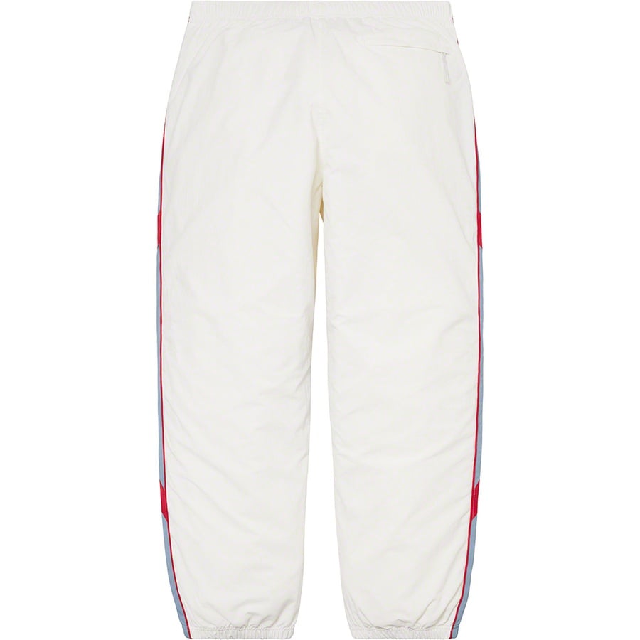 Details on Cross Paneled Track Pant White from spring summer
                                                    2021 (Price is $138)