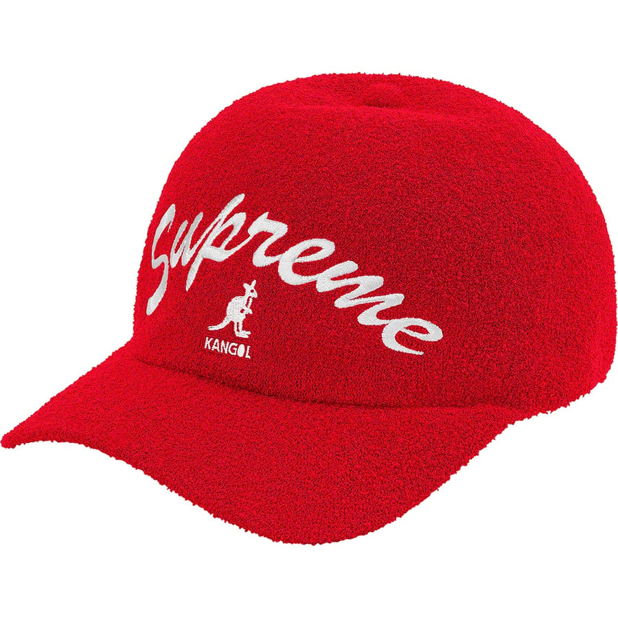 Details on Supreme Kangol Bermuda Spacecap Red from spring summer
                                                    2021 (Price is $60)