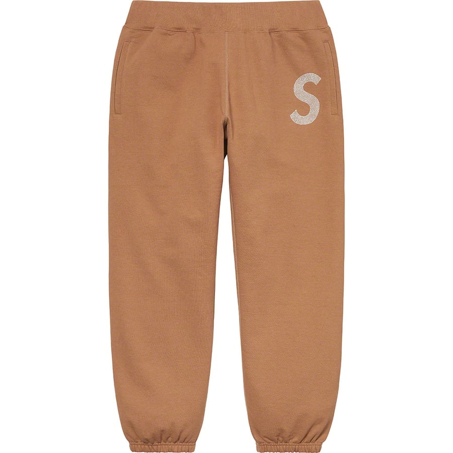 Details on Swarovski S Logo Sweatpant Brown from spring summer
                                                    2021 (Price is $298)