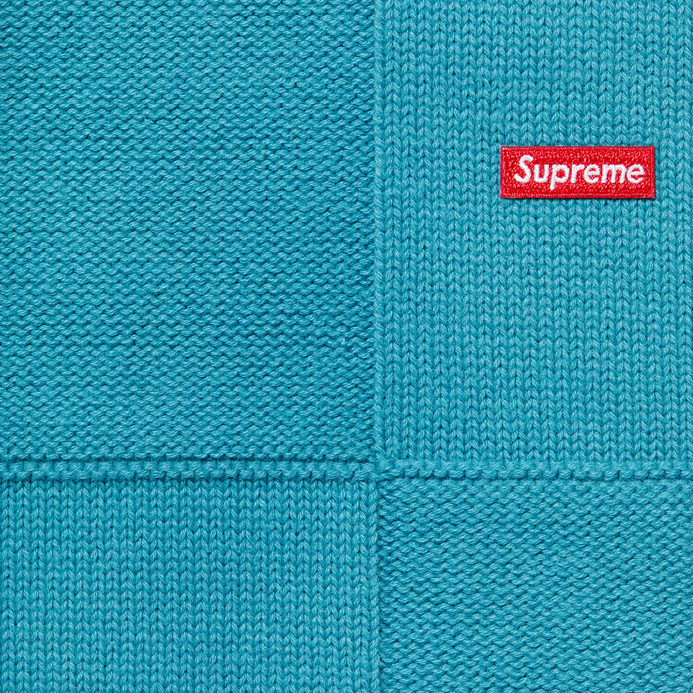 Tonal Checkerboard Small Box Sweater - spring summer 2021 - Supreme