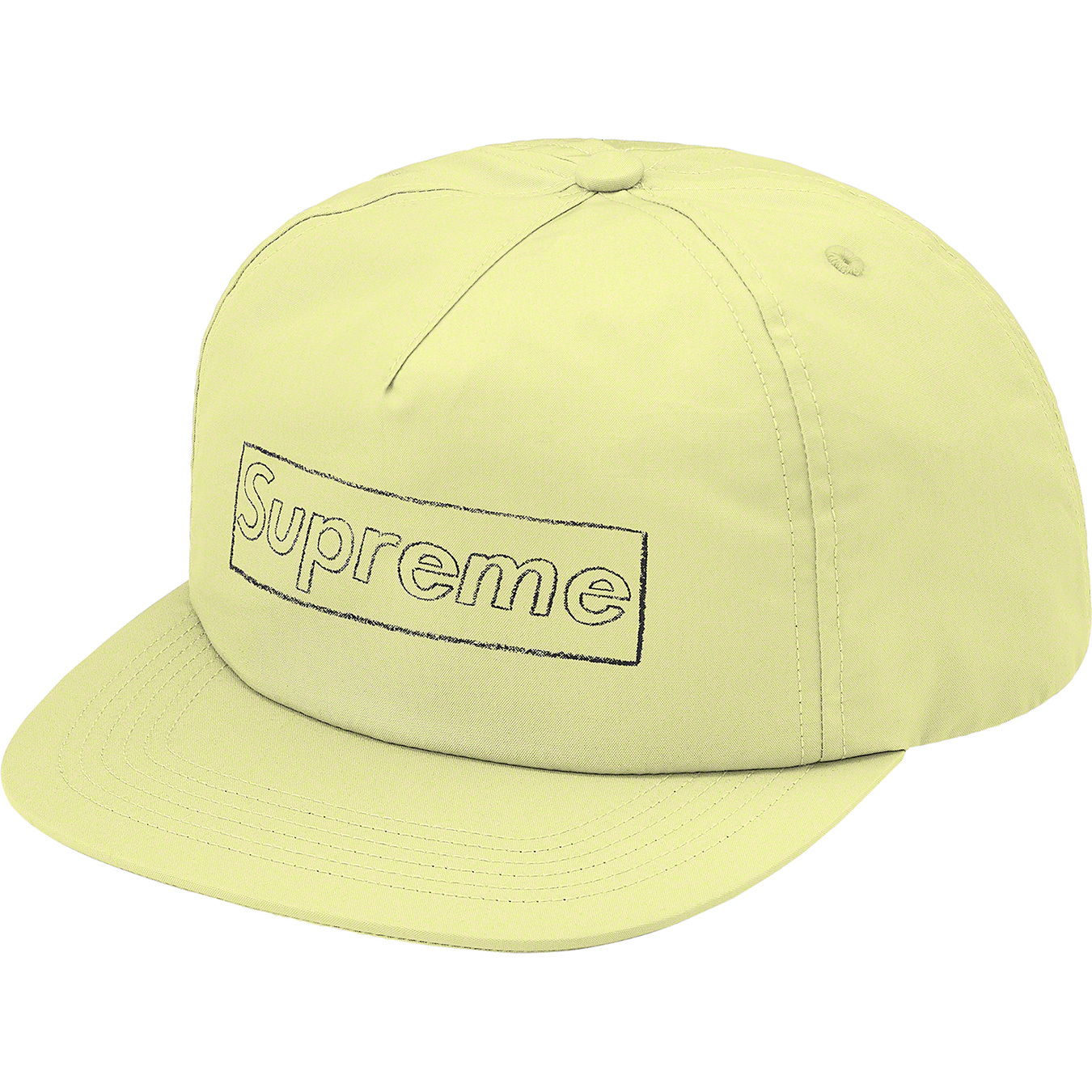 Supreme x KAWS Chalk Logo 5-Panel 'Green