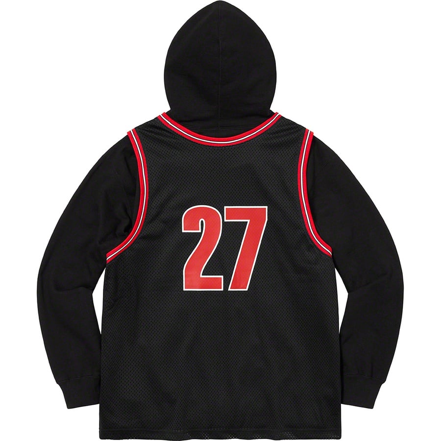 Basketball Jersey Hooded Sweatshirt - spring summer 2021 - Supreme