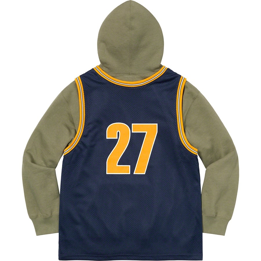 Basketball Jersey Hooded Sweatshirt - spring summer 2021 - Supreme