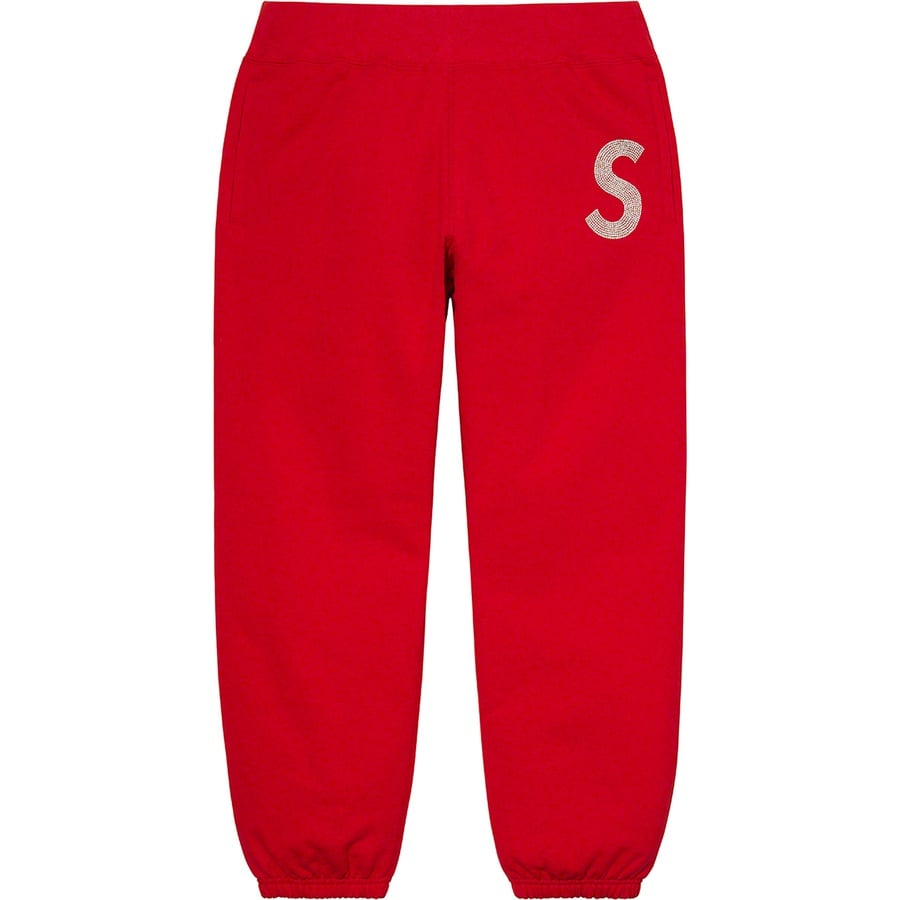 Details on Swarovski S Logo Sweatpant Red from spring summer
                                                    2021 (Price is $298)