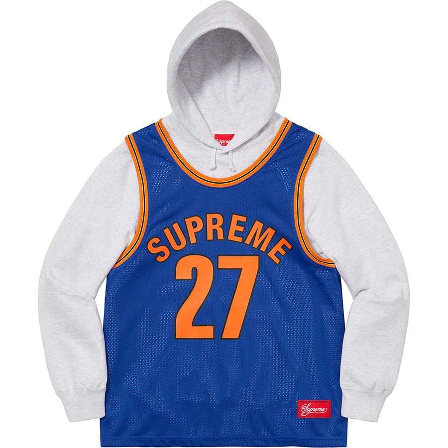 Details on Basketball Jersey Hooded Sweatshirt Ash Grey from spring summer
                                                    2021 (Price is $158)