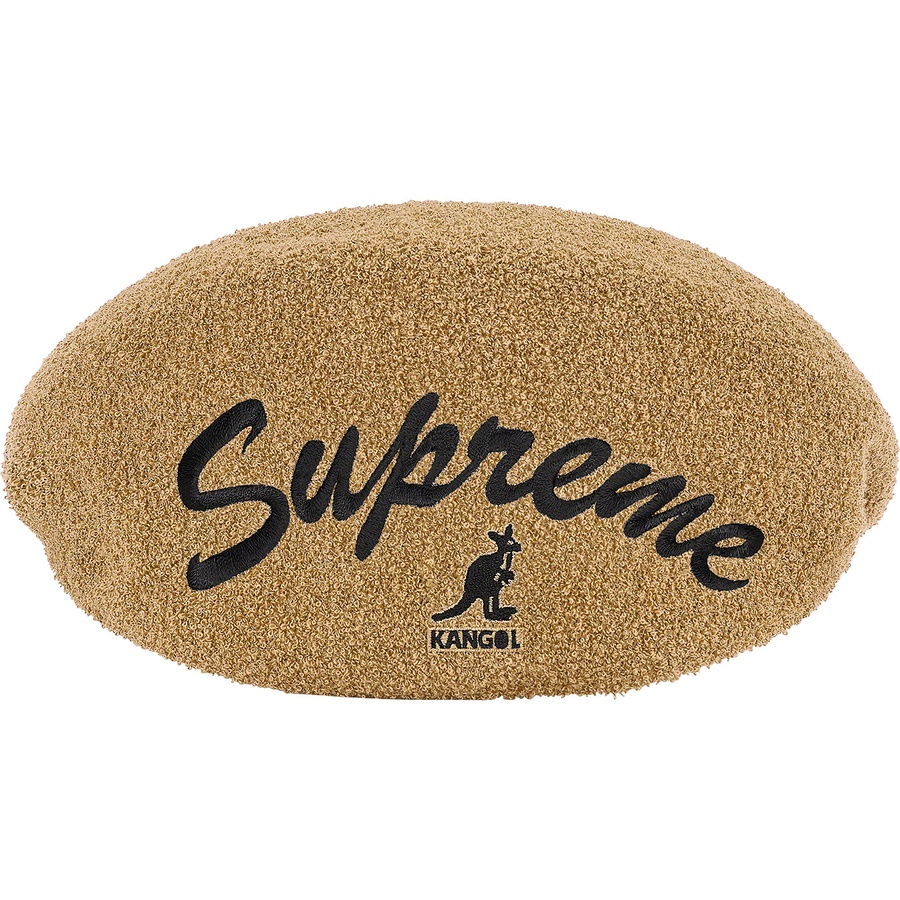 Details on Supreme Kangol Bermuda 504 Hat Tan from spring summer
                                                    2021 (Price is $68)