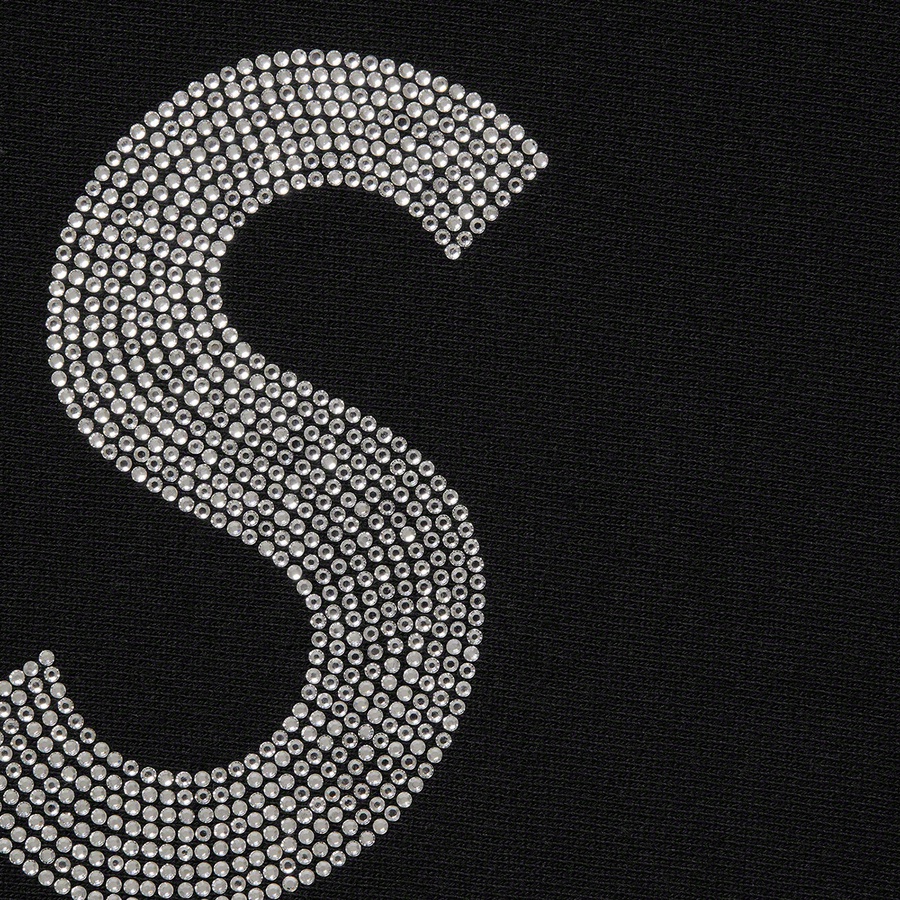 Details on Swarovski S Logo Hooded Sweatshirt Black from spring summer
                                                    2021 (Price is $298)