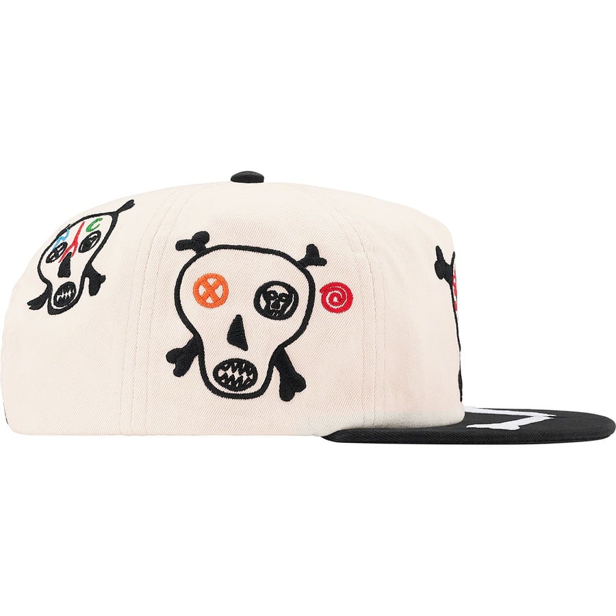 Supreme Clayton Patterson Supreme Skulls 5-Panel (SS21) - Stone - $48