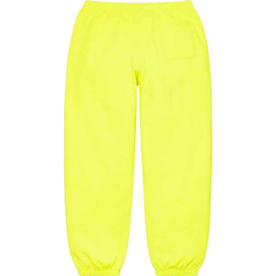 Details on Small Box Sweatpant Bright Yellow from spring summer
                                                    2021 (Price is $148)