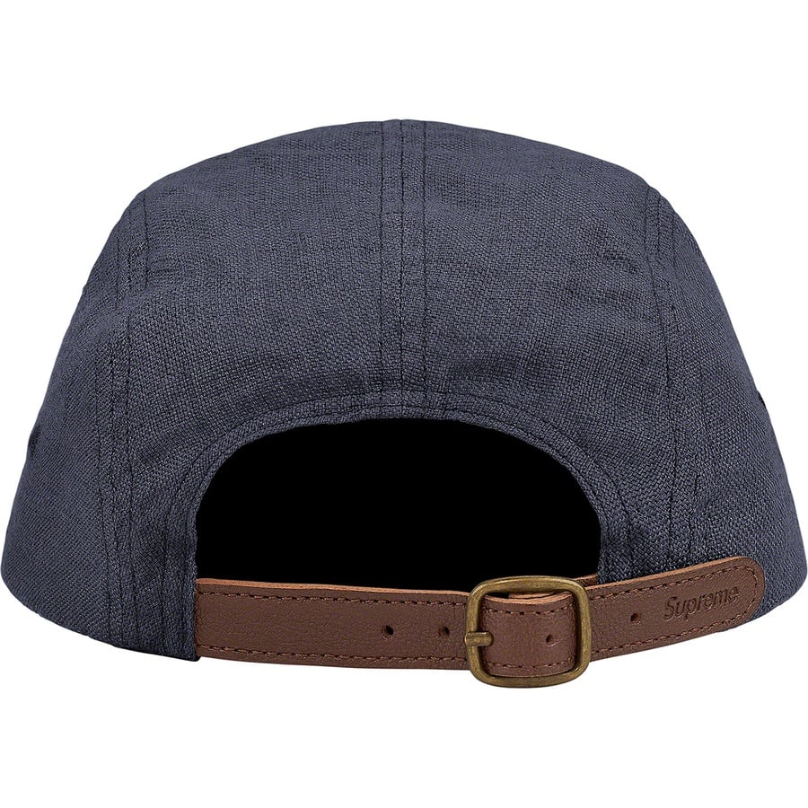 Details on Linen Camp Cap Navy from spring summer 2021 (Price is $54)