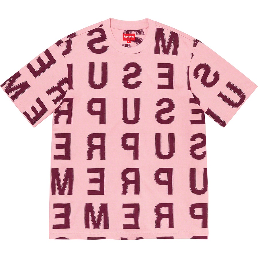 Details on Intarsia S S Top Pink from spring summer
                                                    2021 (Price is $88)