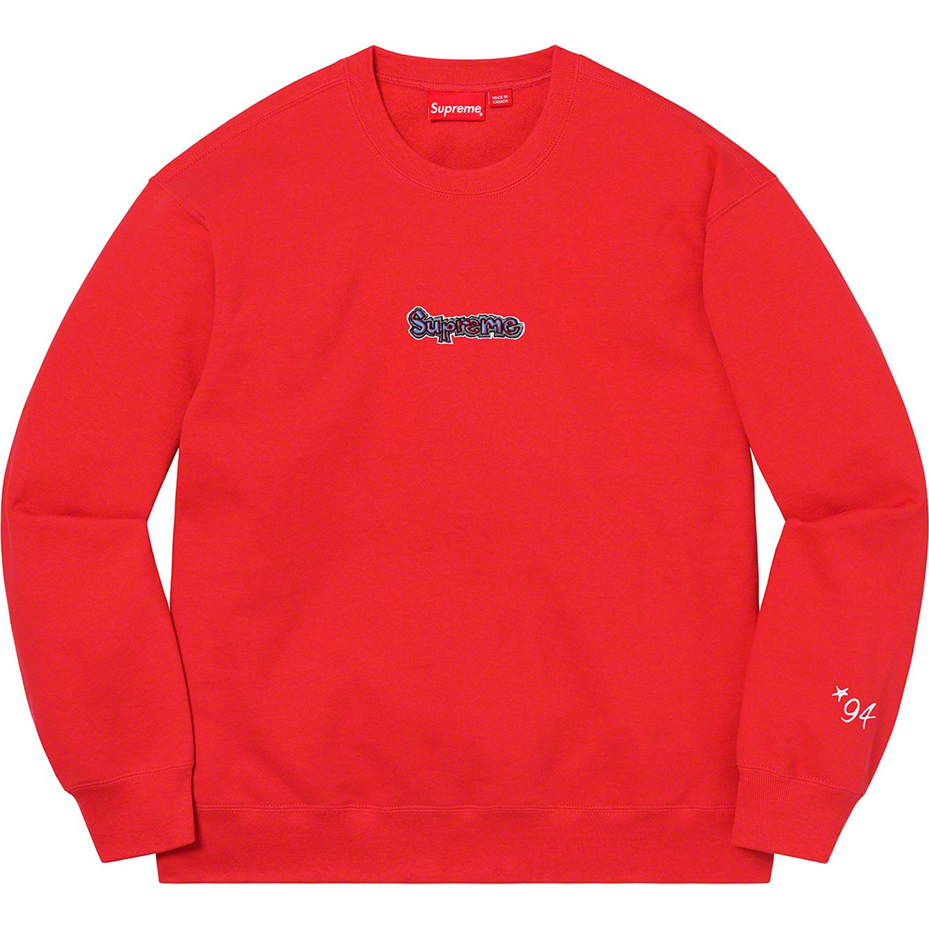 Gonz Logo Crewneck - spring summer 2021 - Supreme