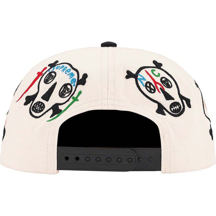 Supreme Clayton Patterson Supreme Skulls 5-Panel (SS21) - Stone - $48