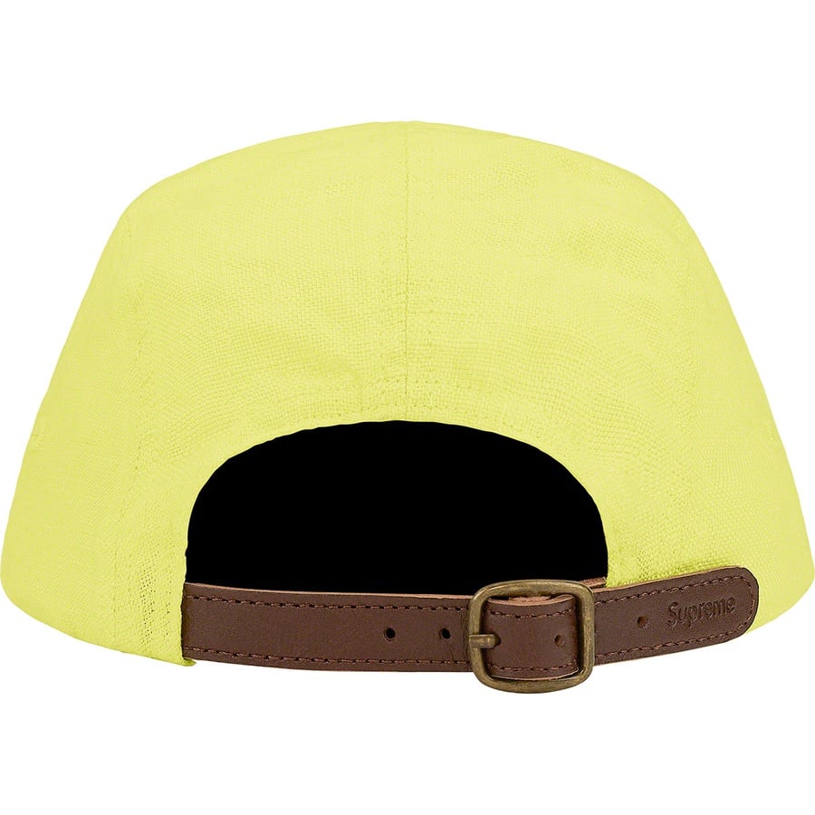 Details on Linen Camp Cap Lime from spring summer
                                                    2021 (Price is $54)