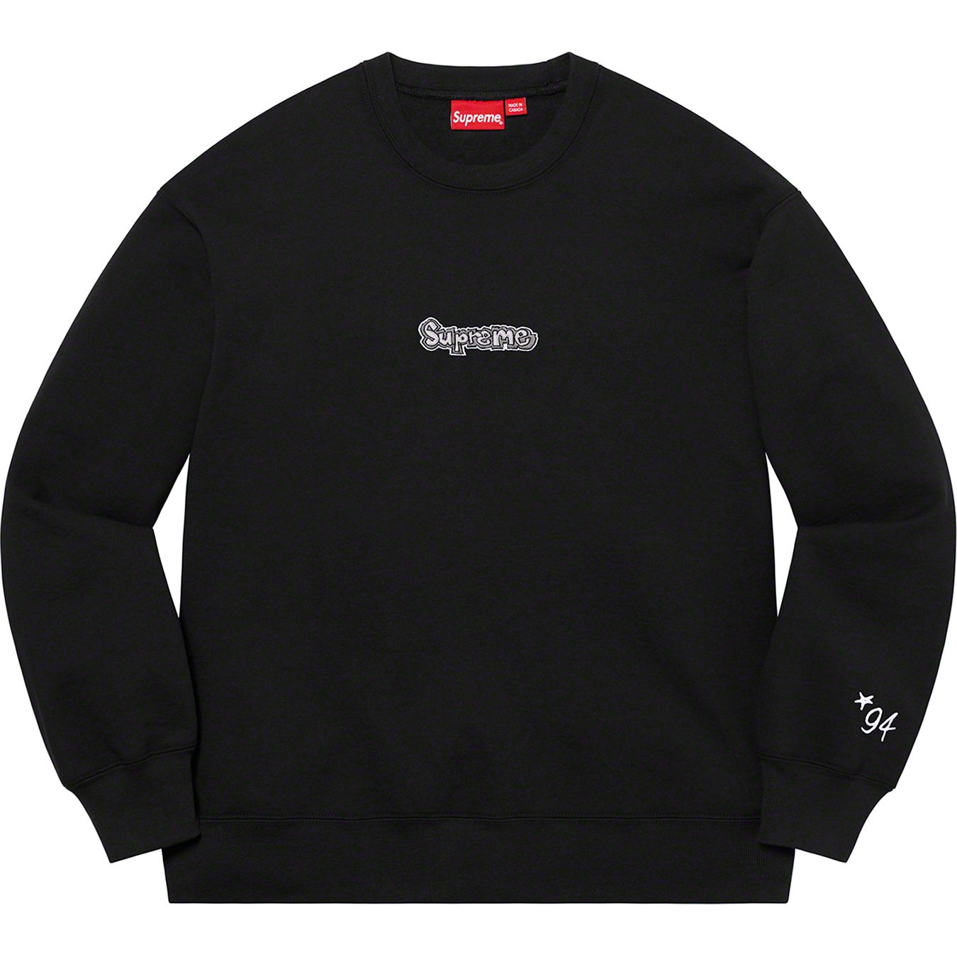 Supreme Gonz Logo Crewneck ゴンズ　black