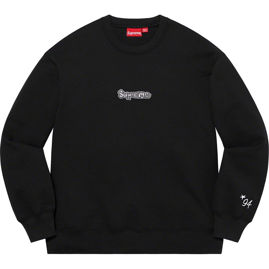 Details on Gonz Logo Crewneck Black from spring summer
                                                    2021 (Price is $158)