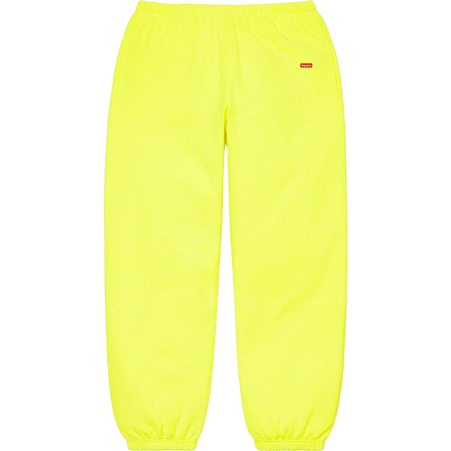 Details on Small Box Sweatpant Bright Yellow from spring summer
                                                    2021 (Price is $148)