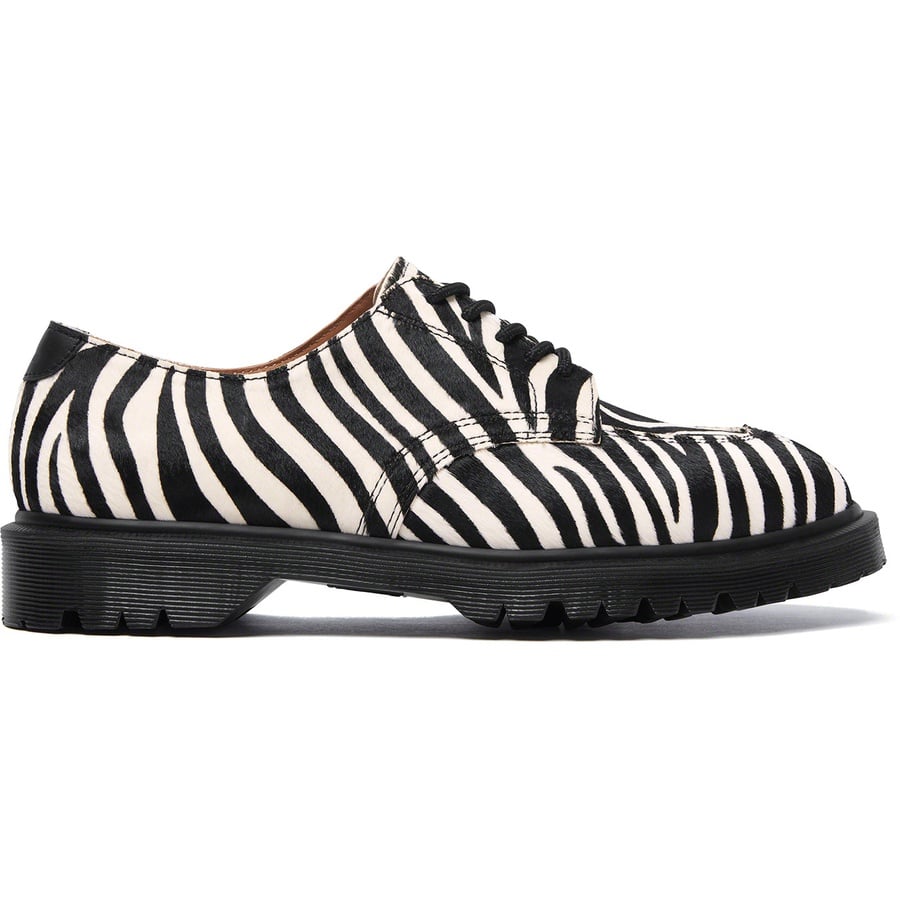 Details on Supreme Dr. Martens Split Toe 5-Eye Shoe Zebra from spring summer
                                                    2021 (Price is $178)