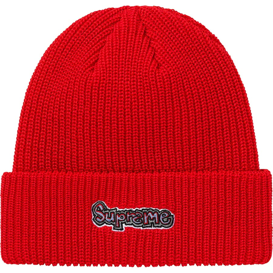 Details on Gonz Logo Beanie Burnt Red from spring summer
                                                    2021 (Price is $38)