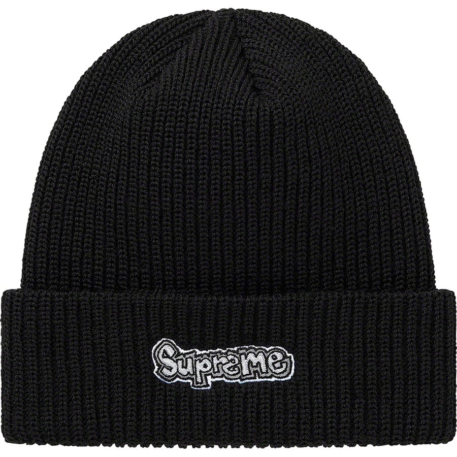Details on Gonz Logo Beanie Black from spring summer
                                                    2021 (Price is $38)