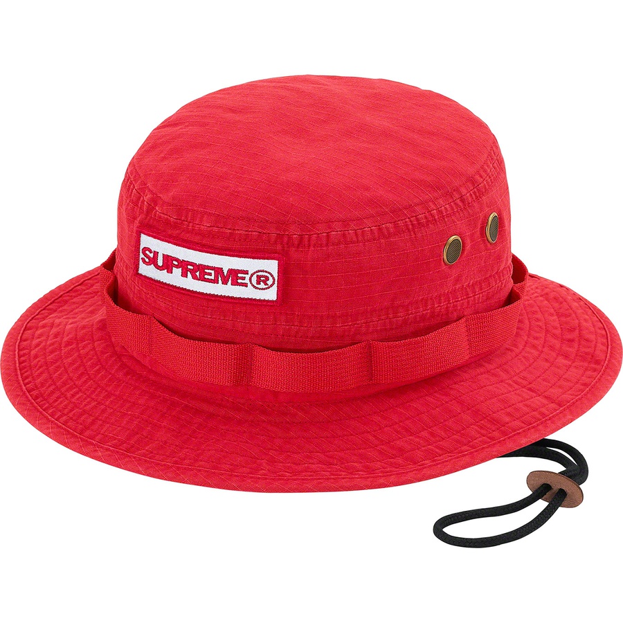 Details on Reflective Patch Boonie Red from spring summer
                                                    2021 (Price is $60)