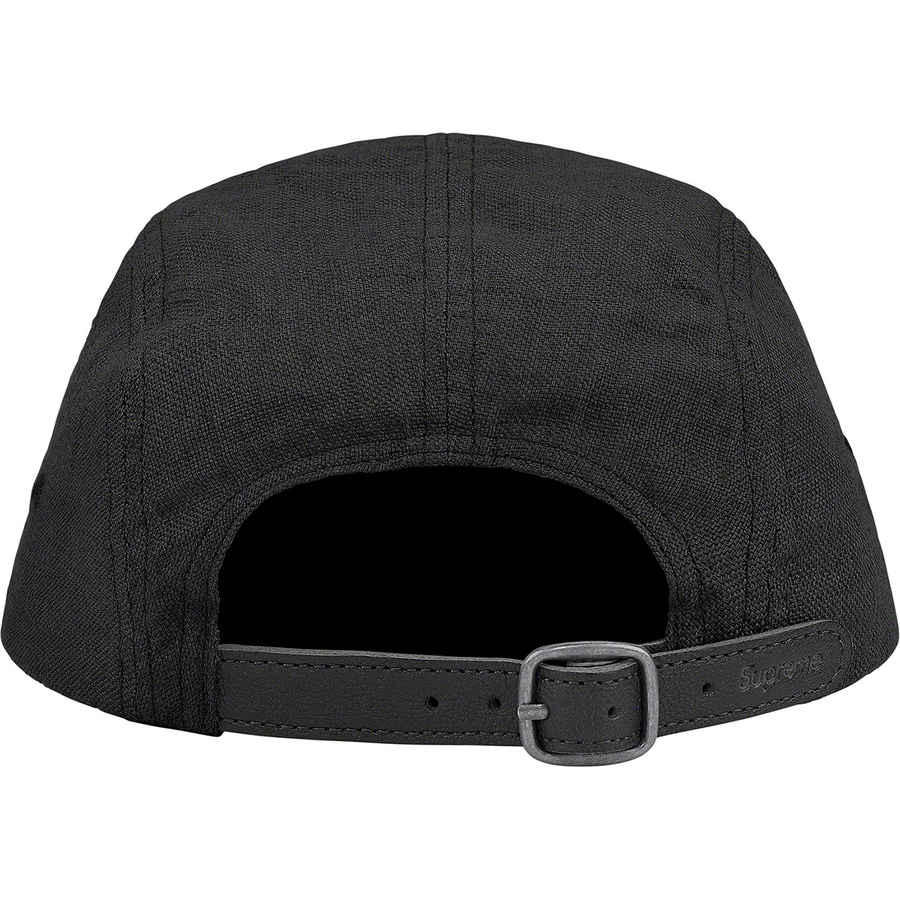 Details on Linen Camp Cap Black from spring summer 2021 (Price is $54)