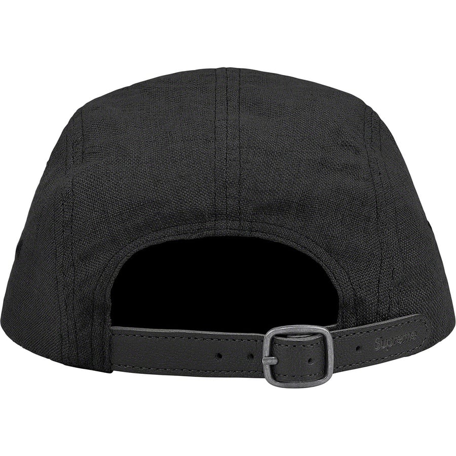 Details on Linen Camp Cap Black from spring summer
                                                    2021 (Price is $54)