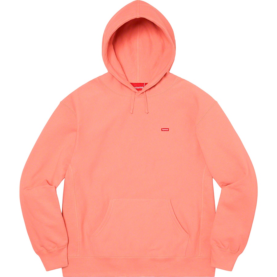 Details on Small Box Hooded Sweatshirt Dusty Coral from spring summer
                                                    2021 (Price is $148)
