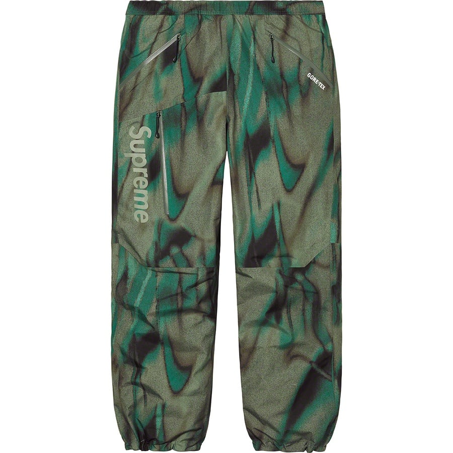 Details on GORE-TEX Paclite Pant Olive Swirl from spring summer
                                                    2021 (Price is $228)